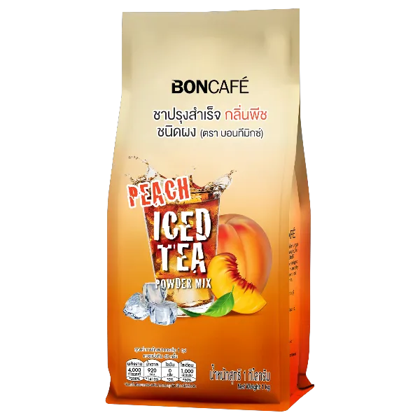 บอนกาแฟ ชาผง กลิ่นพีช 1,000 ก.