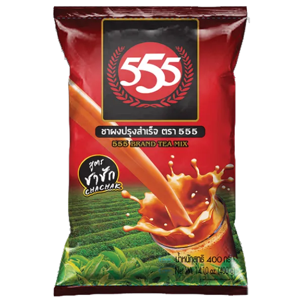 555 ชาผงปรุงสำเร็จ สูตรชาชัก 400 ก. 