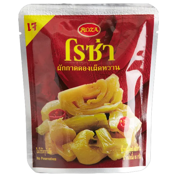 โรซ่า ผักกาดดองเผ็ดหวาน 145 ก. x 6