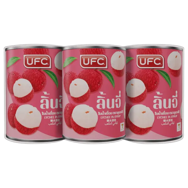 ยูเอฟซี ลิ้นจี่ในน้ำเชื่อม 20 ออนช์ x 3