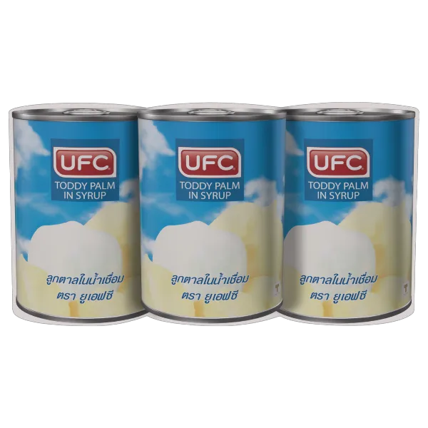 ยูเอฟซี ลูกตาลในน้ำเชื่อม 20 ออนช์ x 3 