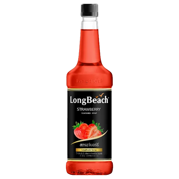 ลองบีช ไซรัปสตรอว์เบอร์รี 740 มล.