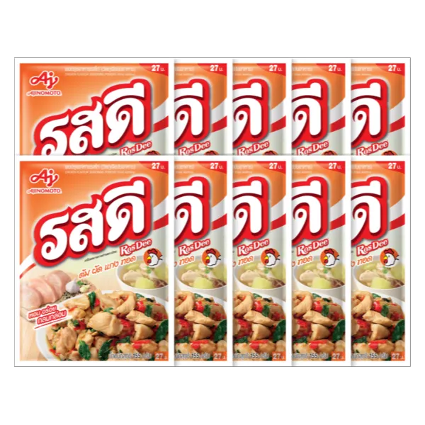 รสดี ผงปรุงรส รสไก่ 155 ก. x 10 