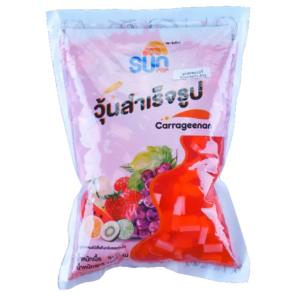 ซันป๊อป วุ้นสตรอว์เบอร์รี 1 กก.