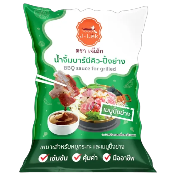 เจ๊เล็ก น้ำจิ้มบาร์บีคิวปิ้งย่าง 1,000 ก. 