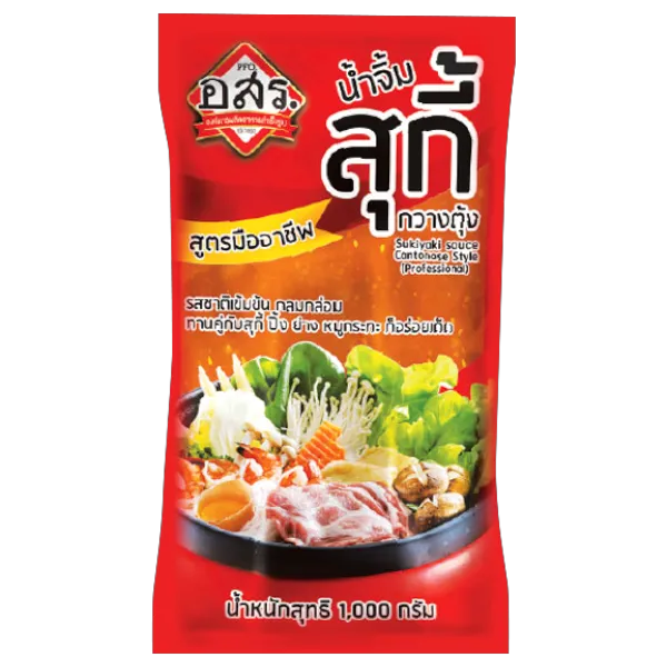 อสร. น้ำจิ้มสุกี้ สูตรกวางตุ้ง 1,000 ก. 