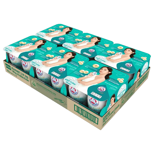 ตราหมี โกลด์ เครื่องดื่มนมไขมันต่ำ ถั่วขาวสกัด 140 มล. x 24 