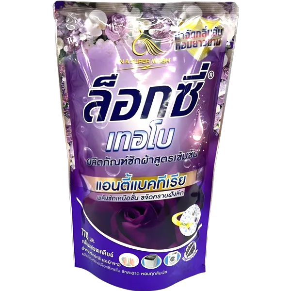 ล็อกซี่เทอโบ น้ำยาซักผ้าเข้มข้น เฟรชเคลียร์ 770 มล.