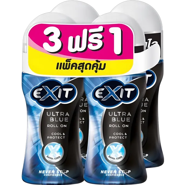 เอ็กซิท โรลออน คูล & โพรเทค 25 มล. x 3