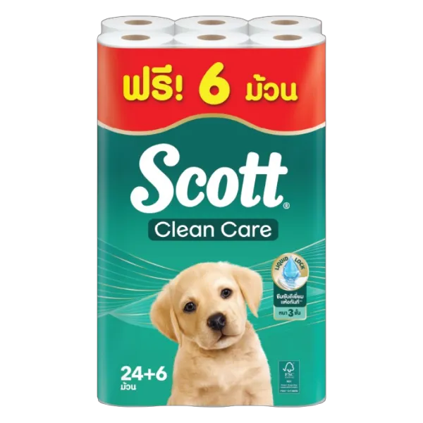 สก๊อตต์ คลีนแคร์ กระดาษชำระ หนา 3 ชั้น x 24