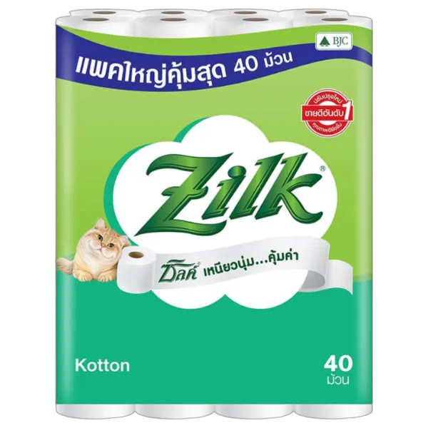 ซิลค์ คอตตอน กระดาษชำระ x 40