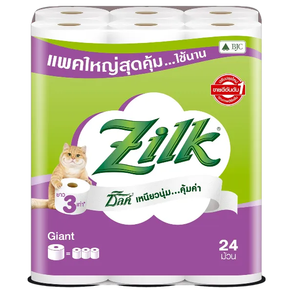 ซิลค์ ไจแอนท์ กระดาษชำระ x 24