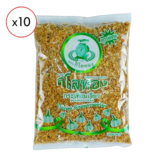 กิโลทอง กระเทียมเจียว 500 ก. x 10