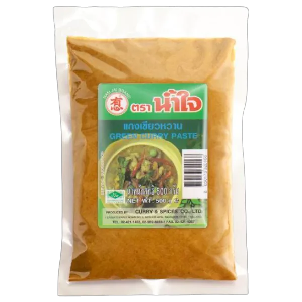 น้ำใจ พริกแกง เขียวหวาน 500 ก.