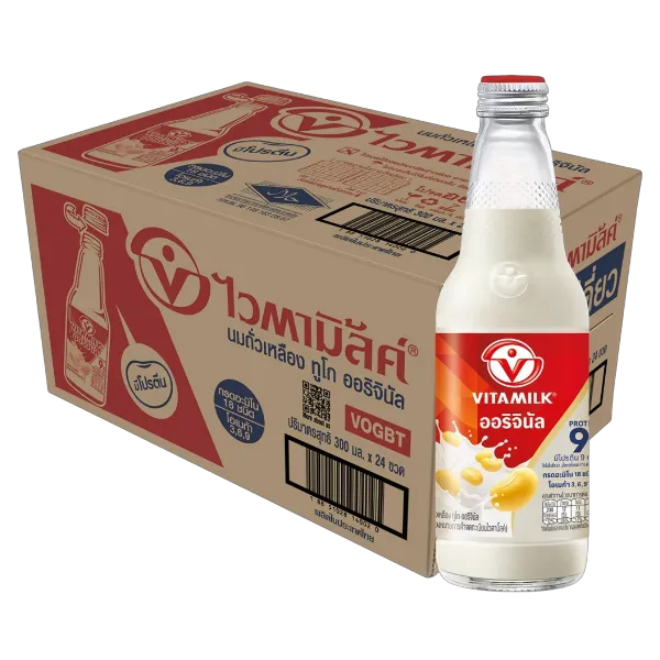 ไวตามิ้ลค์ นมถั่วเหลืองทูโก สูตรออริจินัล 300 มล. x 24