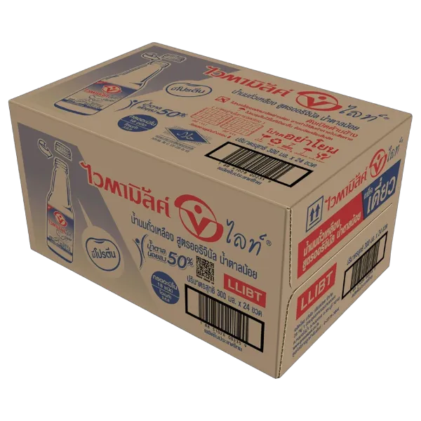 ไวตามิ้ลค์ นมถั่วเหลืองทูโก สูตรไลท์น้ำตาลน้อย 300 มล. x 24