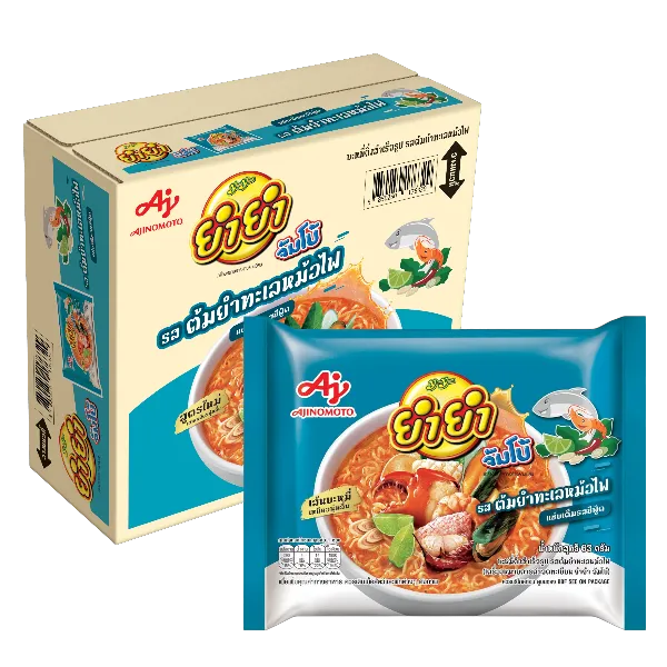 ยำยำ จัมโบ้ บะหมี่กึ่งสำเร็จรูป รสต้มยำทะเลหม้อไฟ 67 ก. x 30