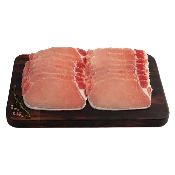 สันนอกหมูสไลซ์ 1 กก.