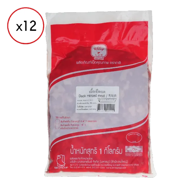ดาลี เนื้อเป็ดบดแช่แข็ง 1 กก. x 12