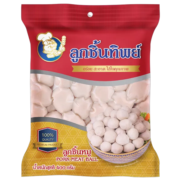 ลูกชิ้นทิพย์ ลูกชิ้นหมู 400 ก.