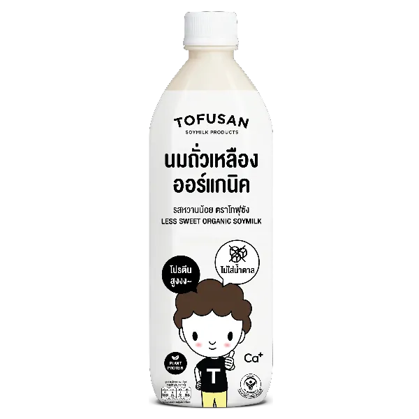 โทฟุซัง น้ำนมถั่วเหลือง รสจืด 830 มล.