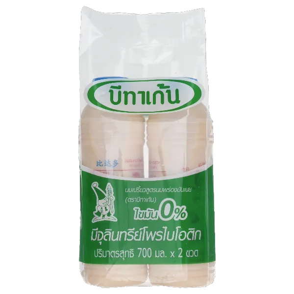 บีทาเก้น นมเปรี้ยวรสพร่องมันเนย 700 มล. x 2 