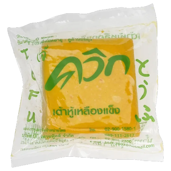 เจ้ควิก เต้าหู้เหลืองแข็ง 180 ก.
