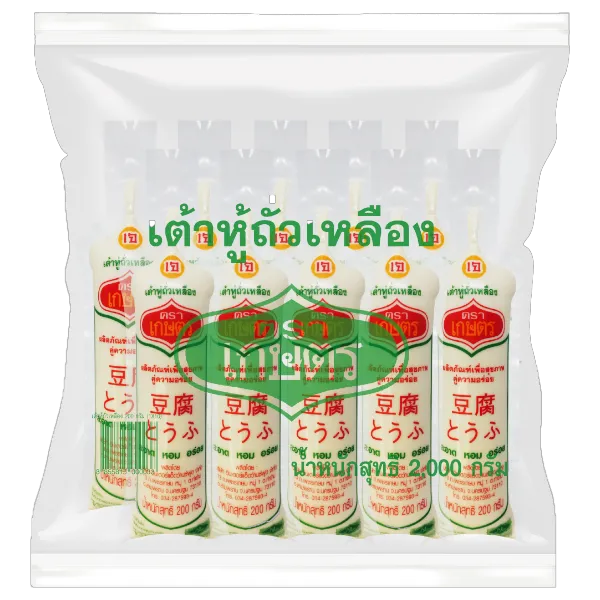 เกษตร เต้าหู้ถั่วเหลือง 200 ก. x 10