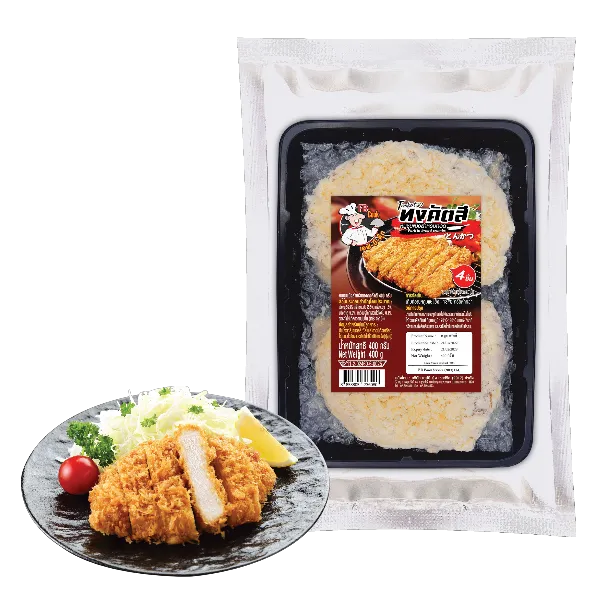 เอฟบี หมูชุบแป้งทอดทงคัตสึแช่แข็ง 100 ก. x 4