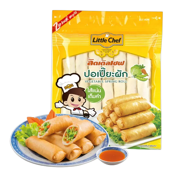 ลิตเติลเชฟ ปอเปี๊ยะผักแช่แข็ง 1 กก.