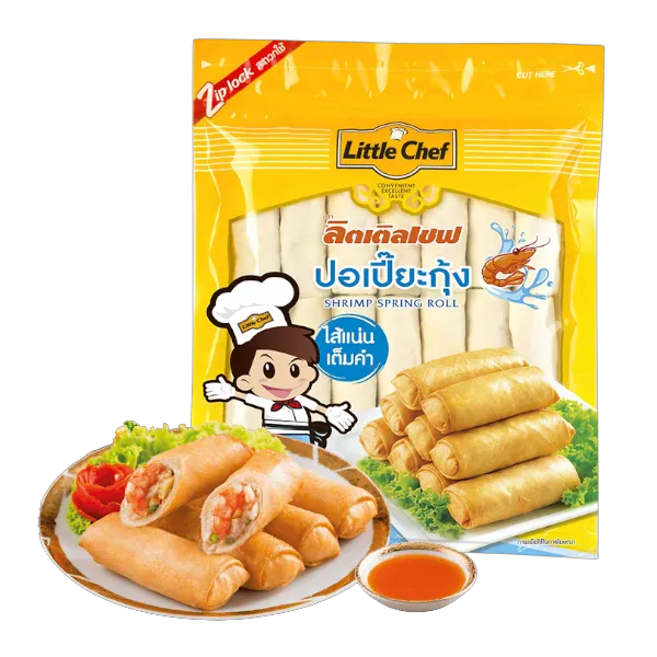 ลิตเติลเชฟ ปอเปี๊ยะกุ้งแช่แข็ง 1 กก.