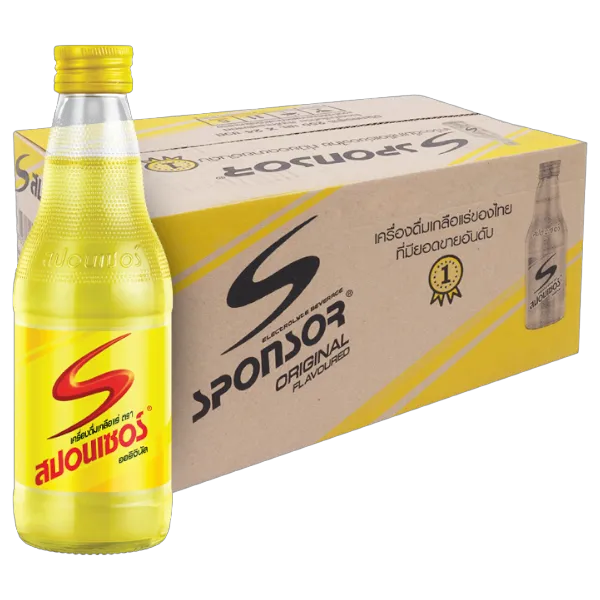 สปอนเซอร์ เครื่องดื่มเกลือแร่ รสออริจินัล 250 มล. x 24