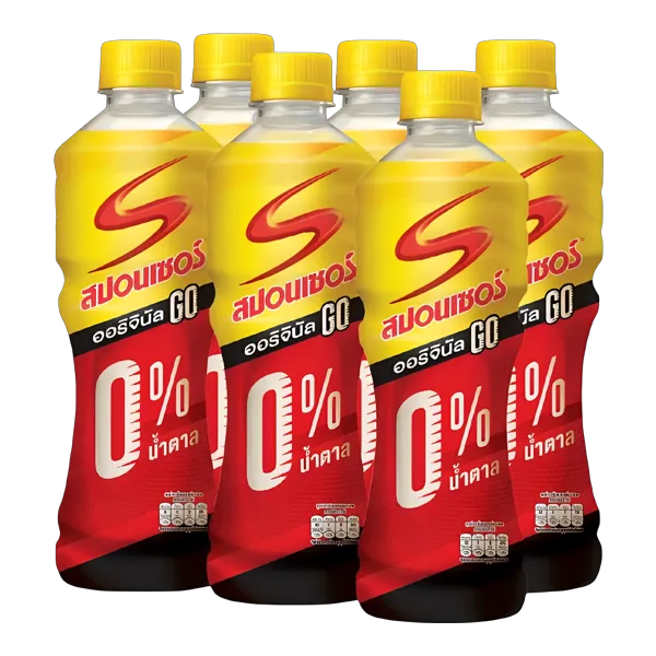 สปอนเซอร์ โก เครื่องดื่มเกลือแร่ รสออริจินัล สูตรไม่มีน้ำตาล 420 มล. x 6