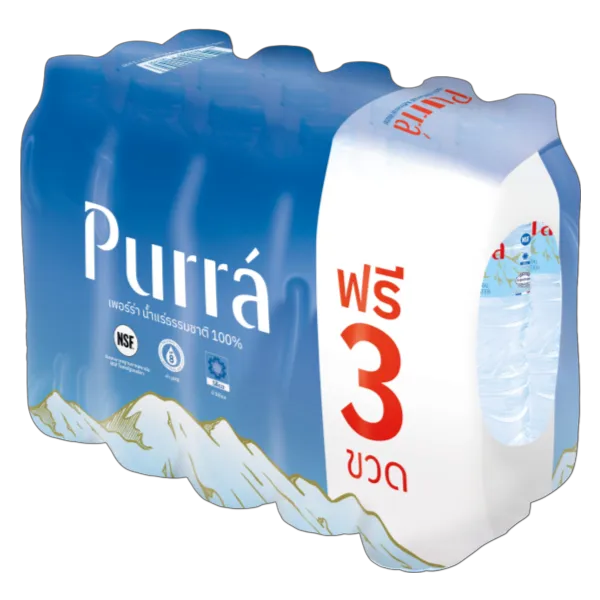 เพอร์ร่า น้ำแร่ธรรมชาติ 600 มล. x 12
