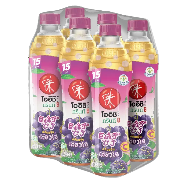 โออิชิ ชาเขียวพร้อมดื่ม รสองุ่นเคียวโฮ 370 มล. x 6