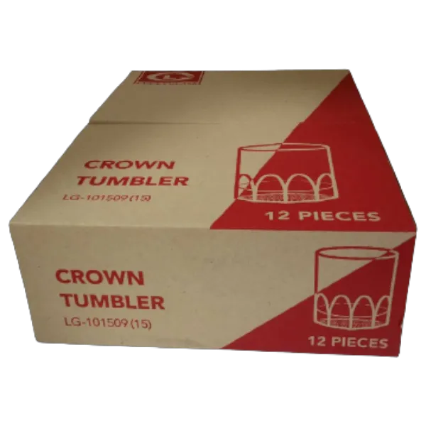 ลัคกี้ แก้วน้ำ Crown 9 ออนซ์/260 มล. รุ่น LG-101509 x 12