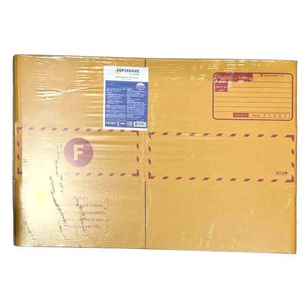 ซุปเปอร์เซฟ กล่องไปรษณีย์ F 31 x 36 x 13 ซม. สีน้ำตาล x 5