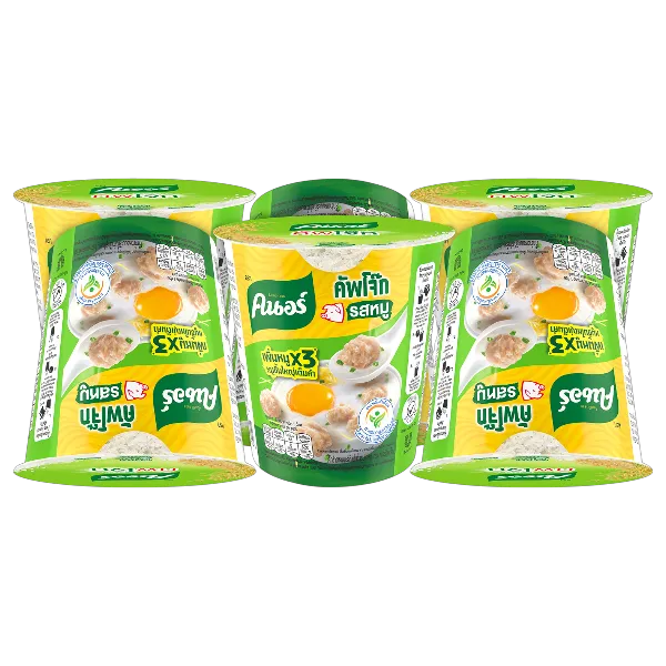 คนอร์ โจ๊กถ้วย รสหมู 32 ก. x 6