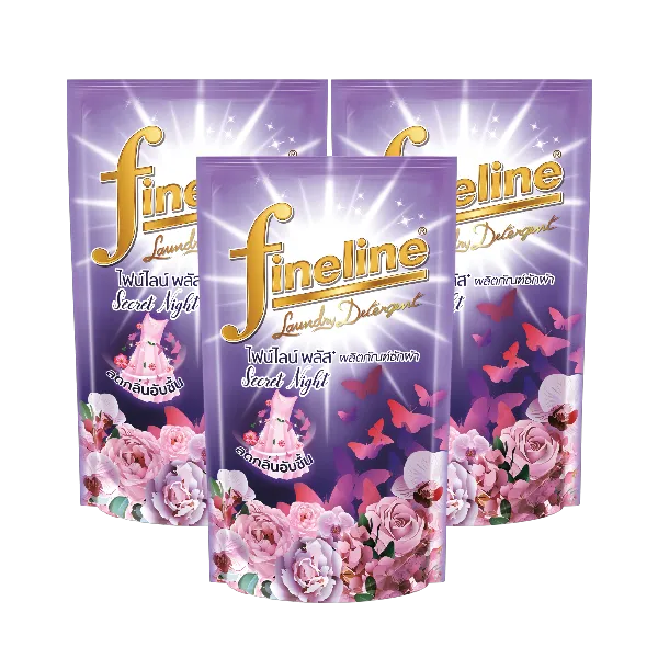 ไฟน์ไลน์ น้ำยาซักผ้า ม่วง 400 มล. x 3