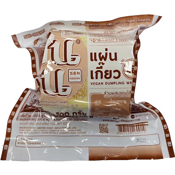 เส้นเงิน แผ่นเกี๊ยวจีน เจ 500 ก.