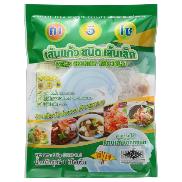 คาอิโซ เส้นแก้ว ชนิดเส้นเล็ก 1 กก.
