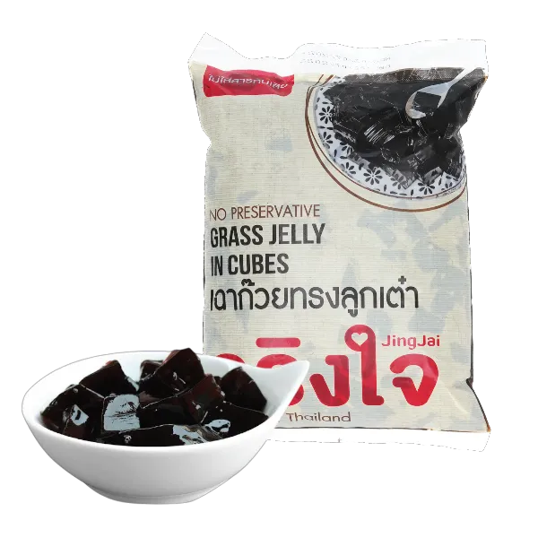 จริงใจ เฉาก๊วยทรงเต๋า 1 กก.