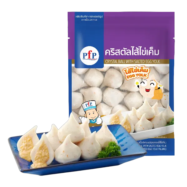 พีเอฟพี คริสตัลไส้ไข่เค็มแช่แข็ง 500 ก.