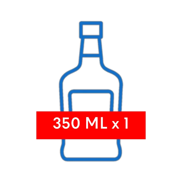 รีเจนซี่ บรั่นดี ขวดแบน 350 มล.