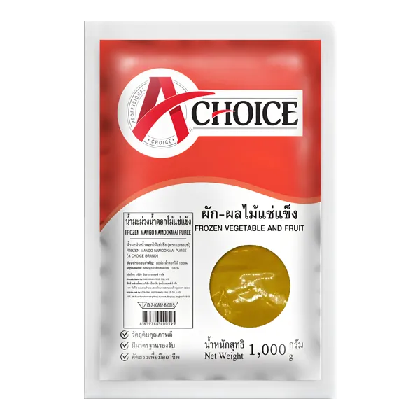 เอ ชอยซ์ น้ำมะม่วงน้ำดอกไม้แช่แข็ง 1 กก.