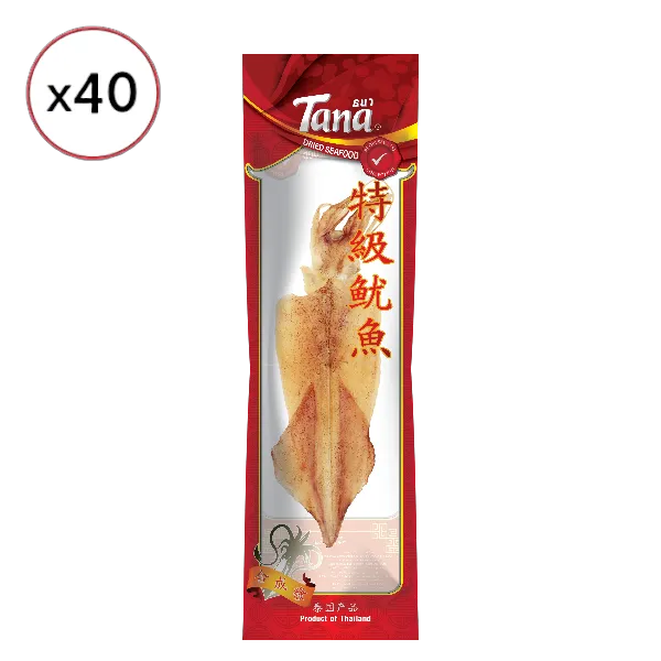 ธนา หมึกหนังไหว้แห้ง 60 ก. x 40