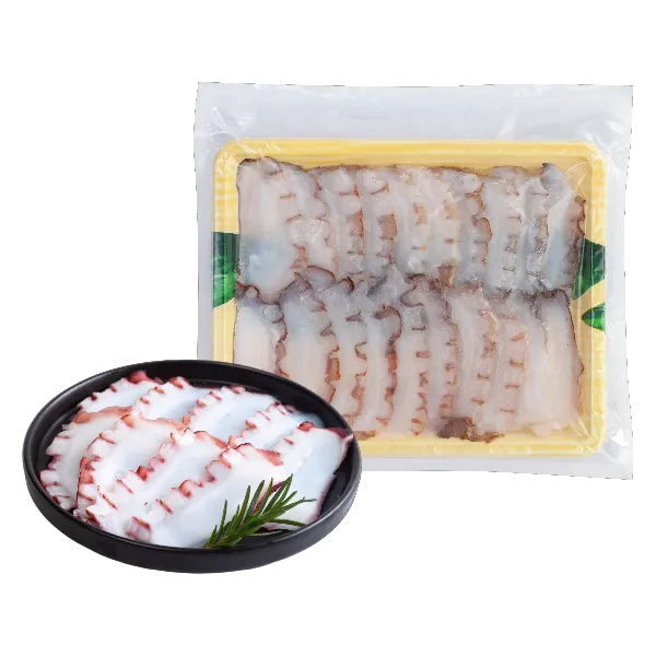 หมึกทาโกะสไลซ์หน้าซูชิแช่แข็ง 160 ก.