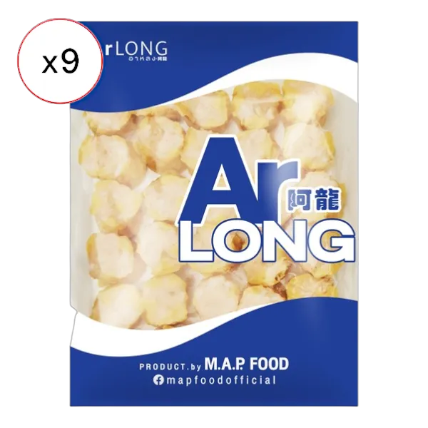 อาหลง ขนมจีบกุ้งแช่แข็ง 30 ชิ้น 480 ก. x 9