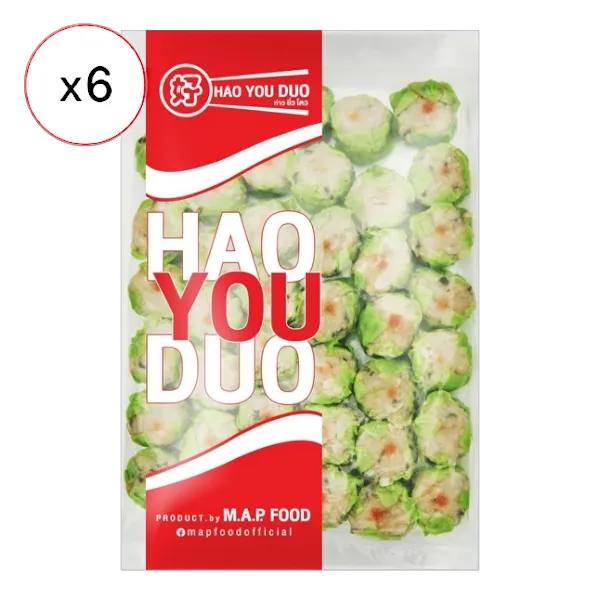ห่าวยิ่วโตว ขนมจีบหมูหยกแช่แข็ง 40 ชิ้น 680 ก. x 6