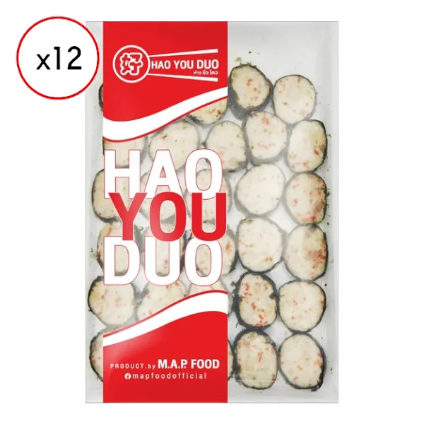 ห่าวยิ่วโตว สาหร่ายกุ้งแช่แข็ง 25 ชิ้น 400 ก. x 12